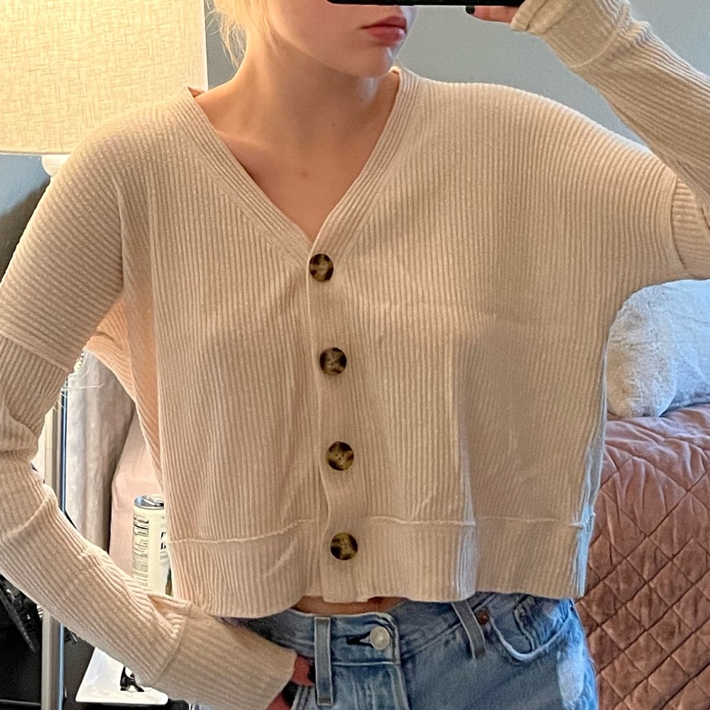 abercrombie and fitch oatmeal sweater
